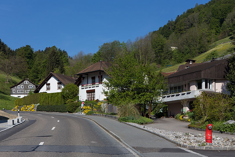 Obereggerstrasse in Berneck