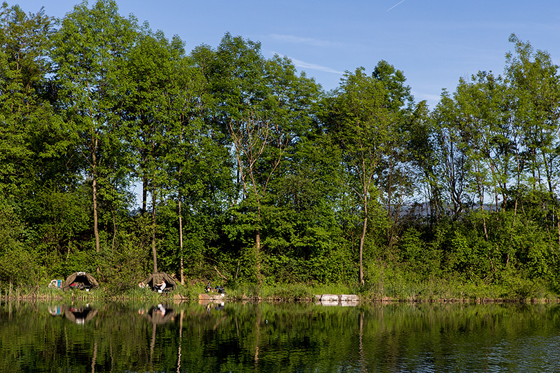 der alte Rhein in Diepoldsau