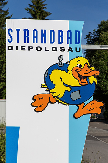 Stele Strandbad Diepoldsau