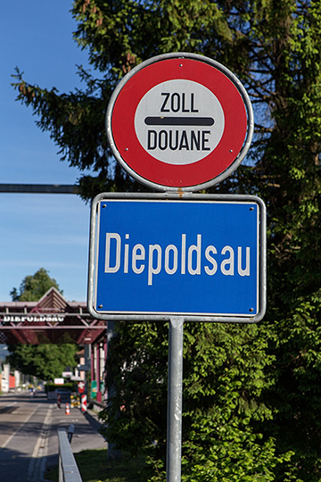 Ortstafel Diepoldsau