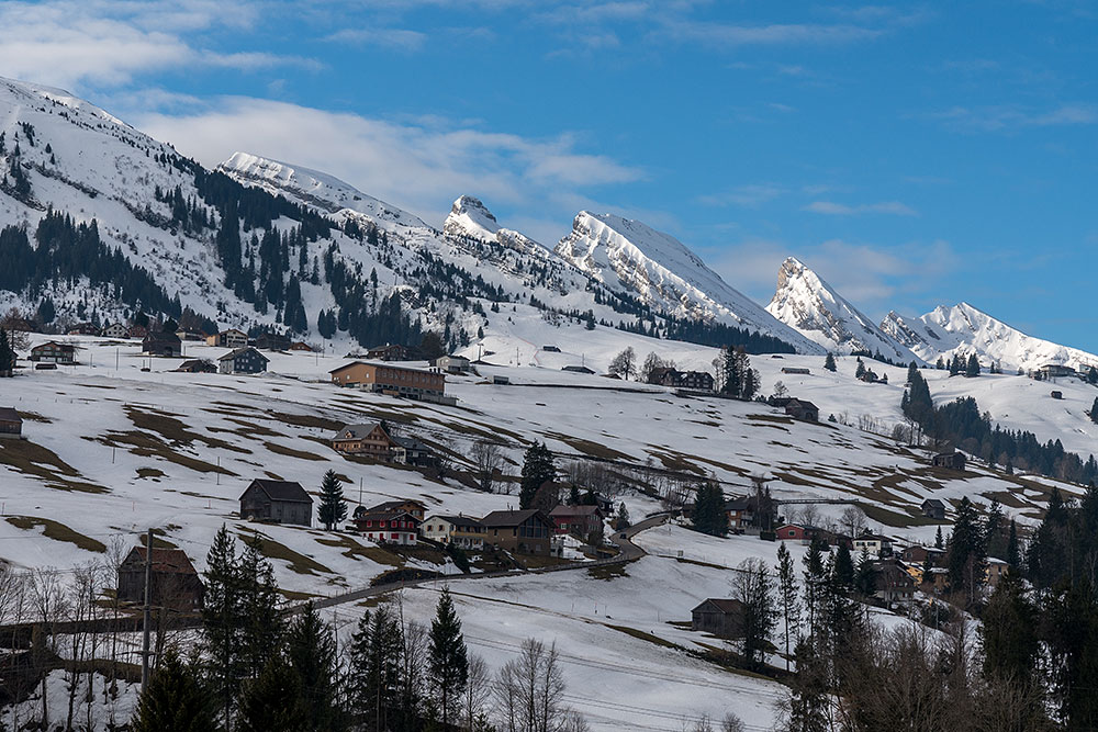 Blick zu den Churfirsten