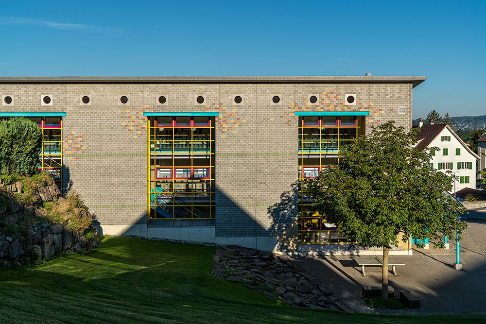 Schulhaus Oberdorf in Benken SG