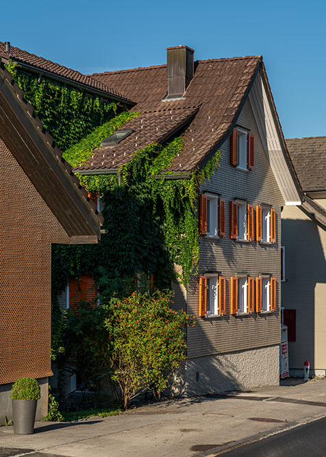 Dorfstrasse in Benken SG
