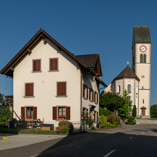 Kirchgass in Eschenbach SG