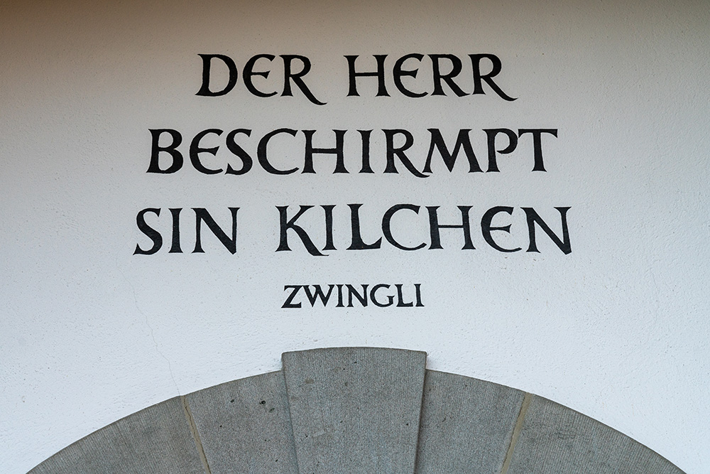 Spruch von Zwingli