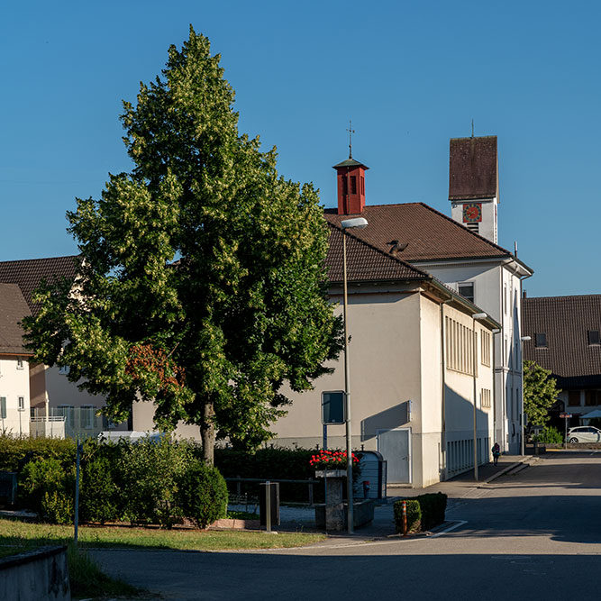 alte Turnhalle in Zeiningen