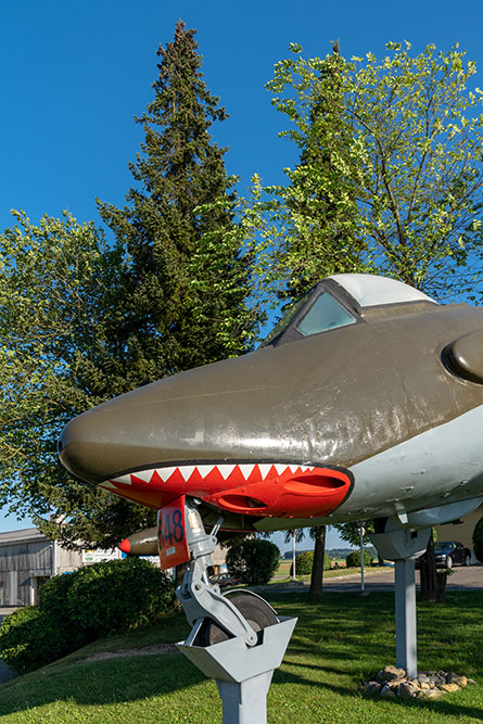 Venom beim Flugplatz in Schupfart