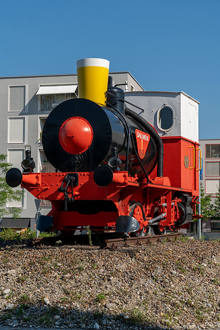 Kreisel mit Lok
