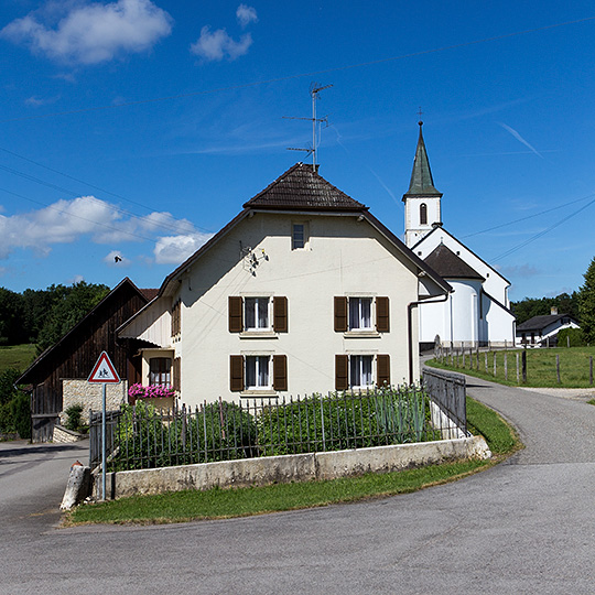 Eglise Saints-Ferréol-et-Ferjeux à Damphreux