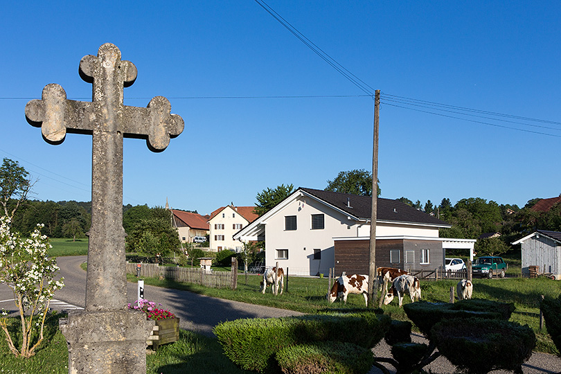 Route Principale à Bressaucourt