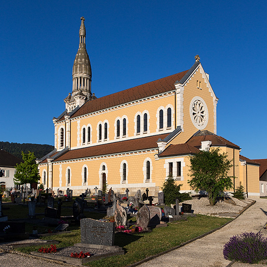 Eglise Saint-Etienne à Bressaucourt