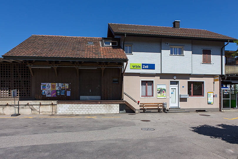 Bahnhof in Zell LU