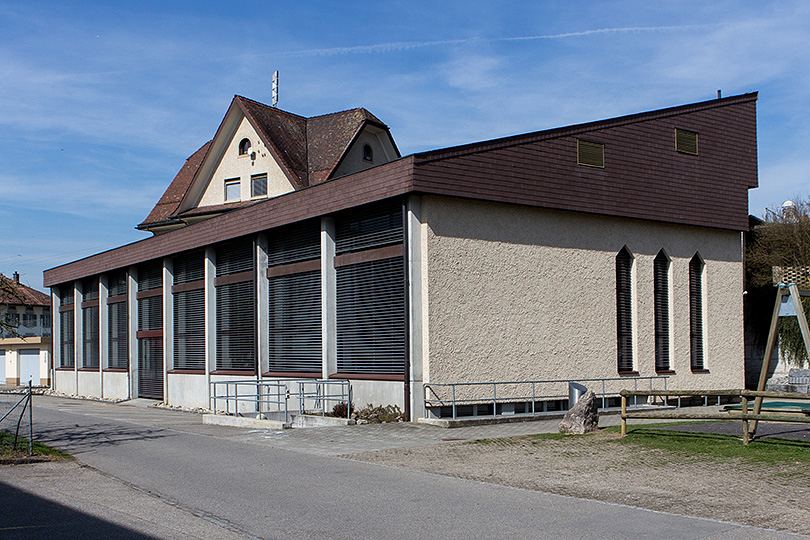 Schulhaus und Turnhalle in Buchs (LU)