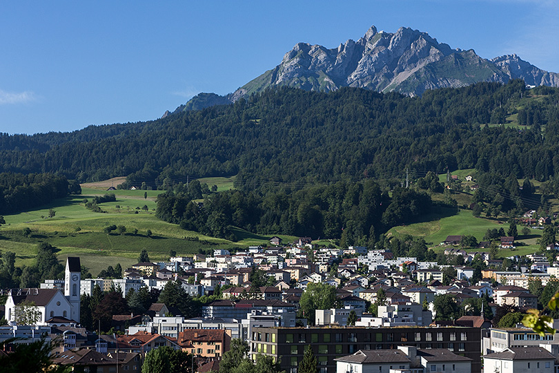 Kriens mit Pilatus