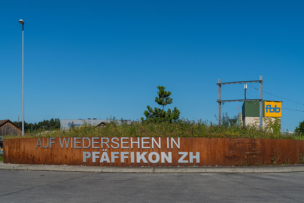 Verkehrskreisel in Pfäffikon ZH