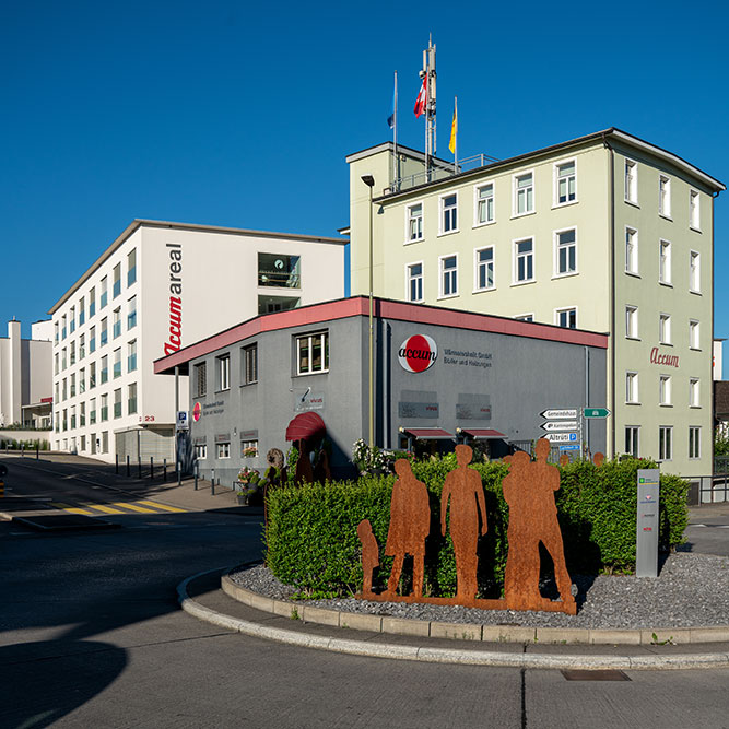 Verkehrskreisel in Gossau ZH