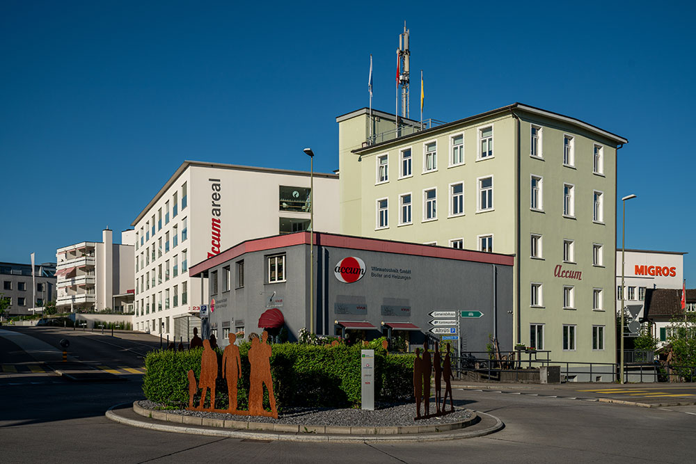 Verkehrskreisel in Gossau ZH