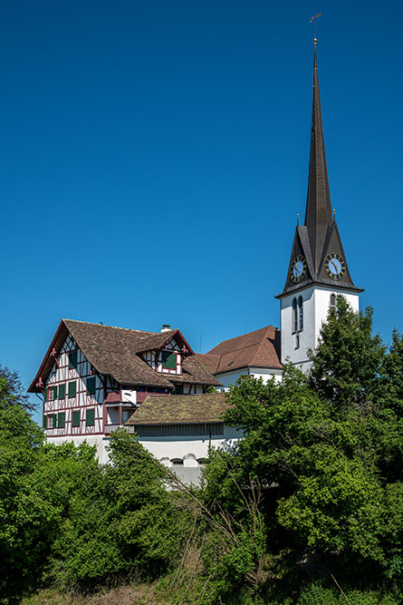 Reformiertes Kirchenensemble in Gossau ZH