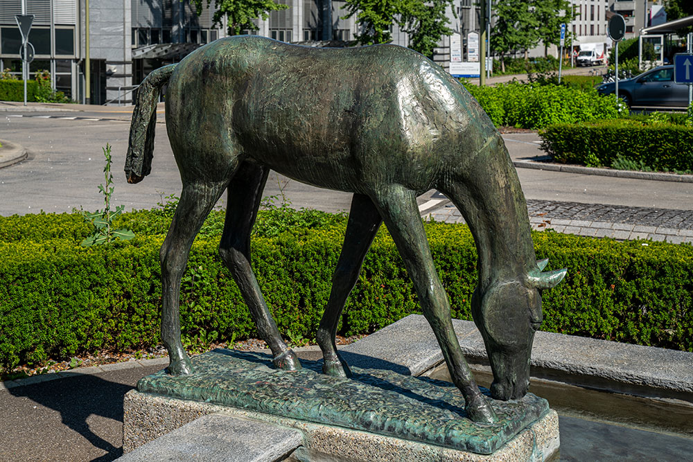 Pferde-Skulptur in Kloten