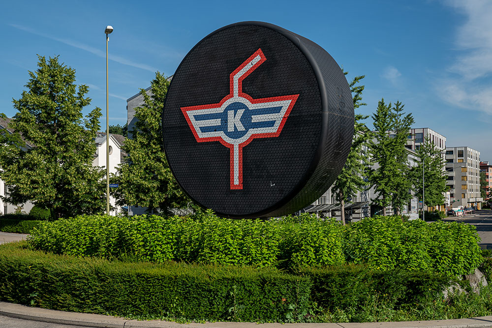 Verkehrskreisel in Kloten