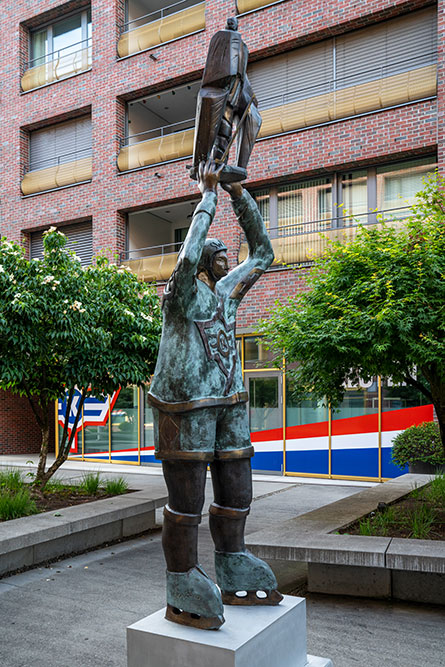 Bronzeskulptur EHC Kloten