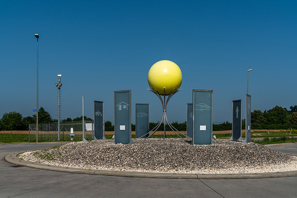 Verkehrskreisel in Volketswil