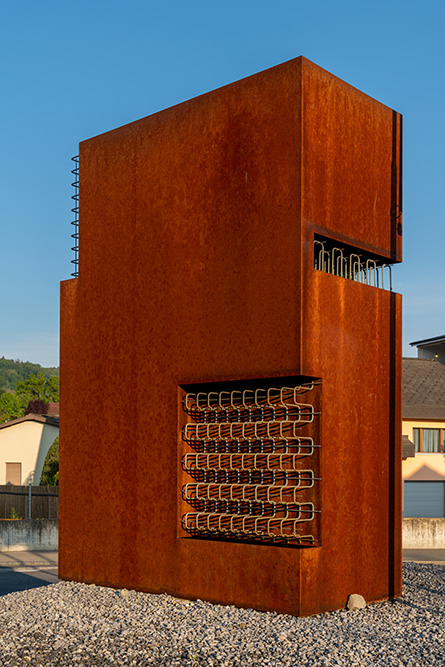 Verkehrskreisel in Reinach AG