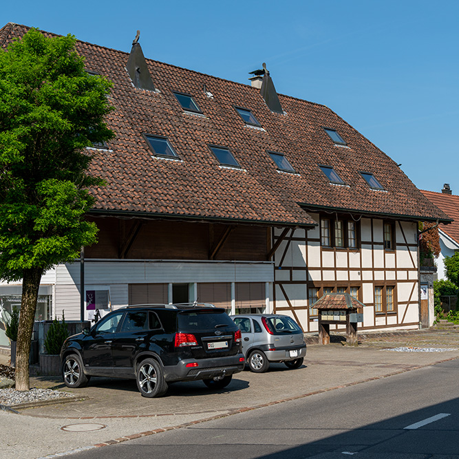 Dorfstrasse in Oberkulm