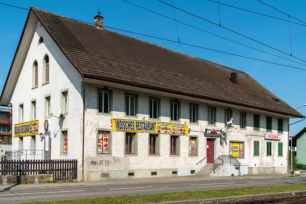 Indisches Restaurant beim Bahnhof Oberkulm