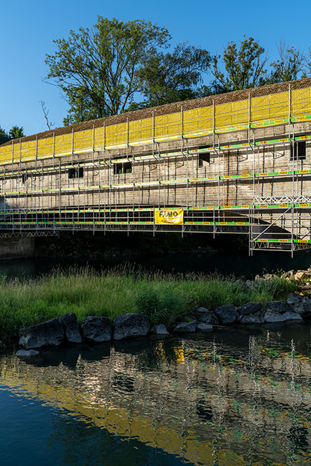 Holzbrücke in Wettingen