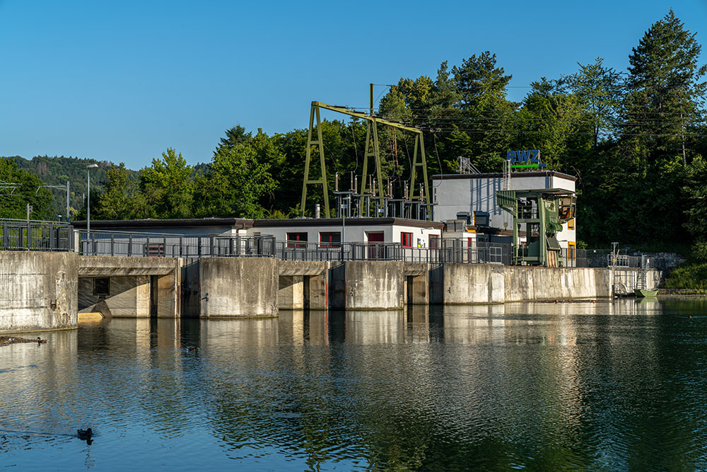 Kraftwerk an der Limmat