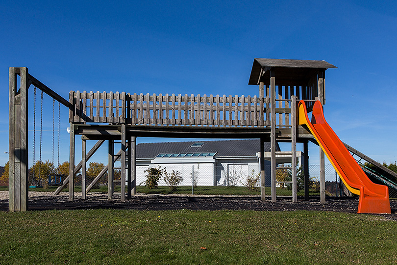 Place de jeux à Saulcy