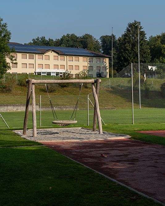 Blick zur Kaserne