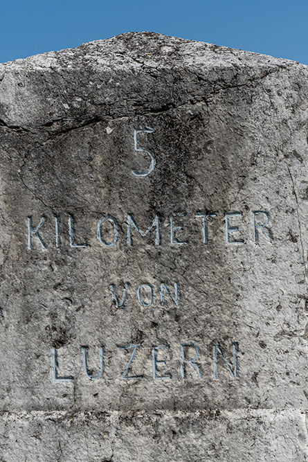 5 Kilometer bis Luzern