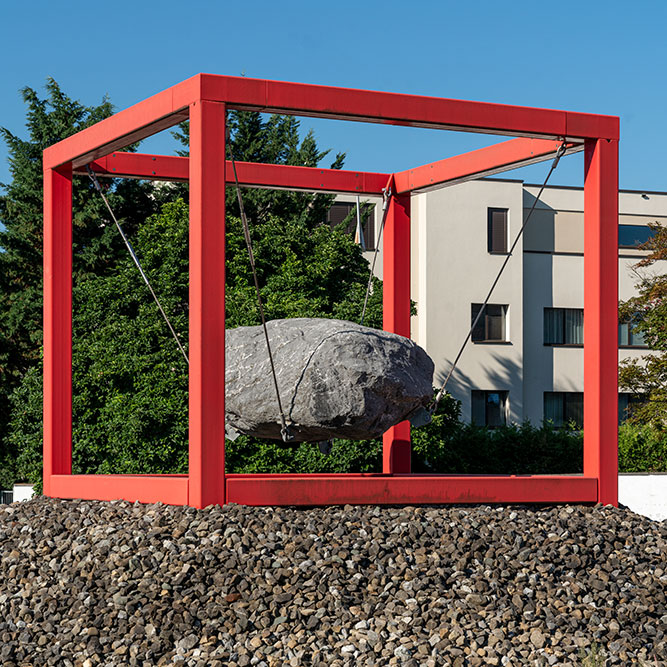 Verkehrskreisel in Eschenbach LU
