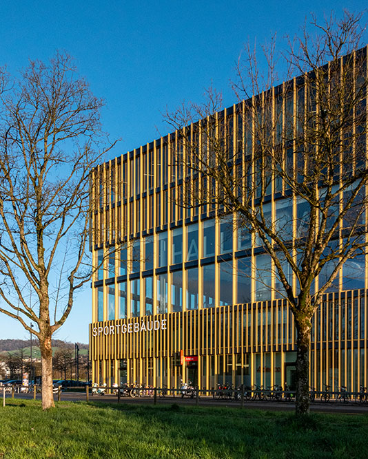 Sportgebäude Allmend in Luzern