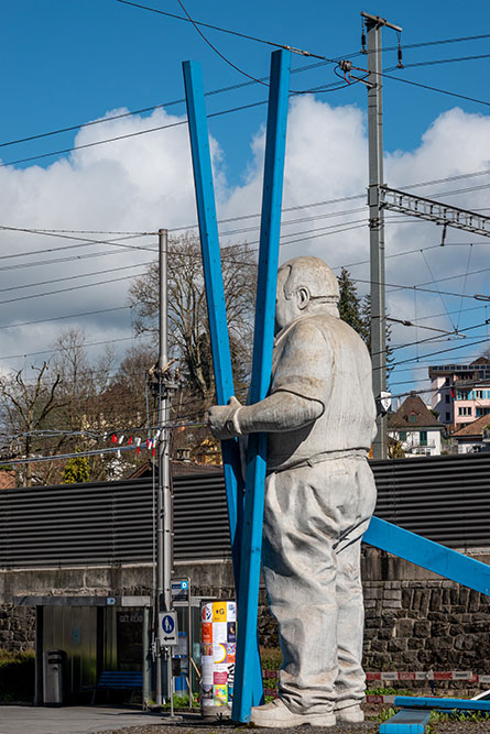Arbeiter Heinz in Luzern