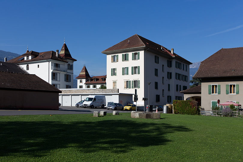 ancien hôtel thermal à Bex