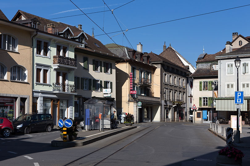 Rue Centrale à Bex