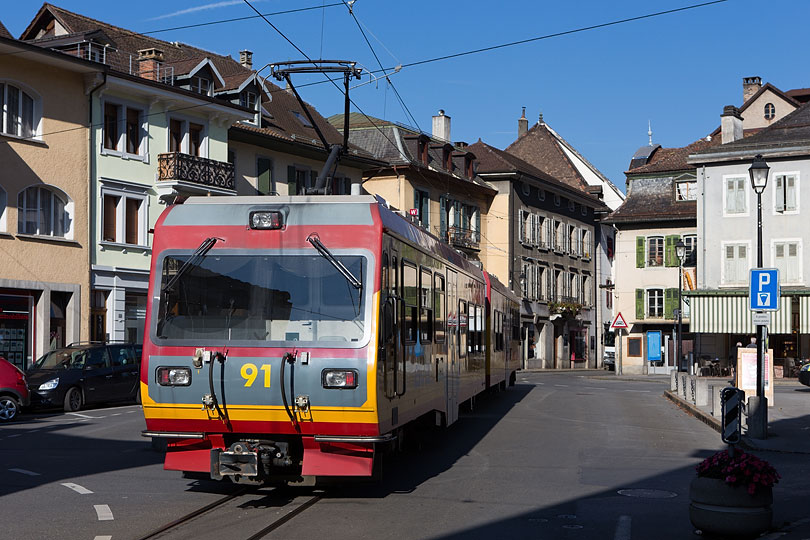 Rue Centrale à Bex