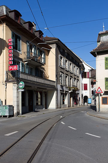 Rue Centrale à Bex