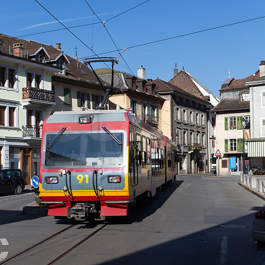 Rue Centrale à Bex