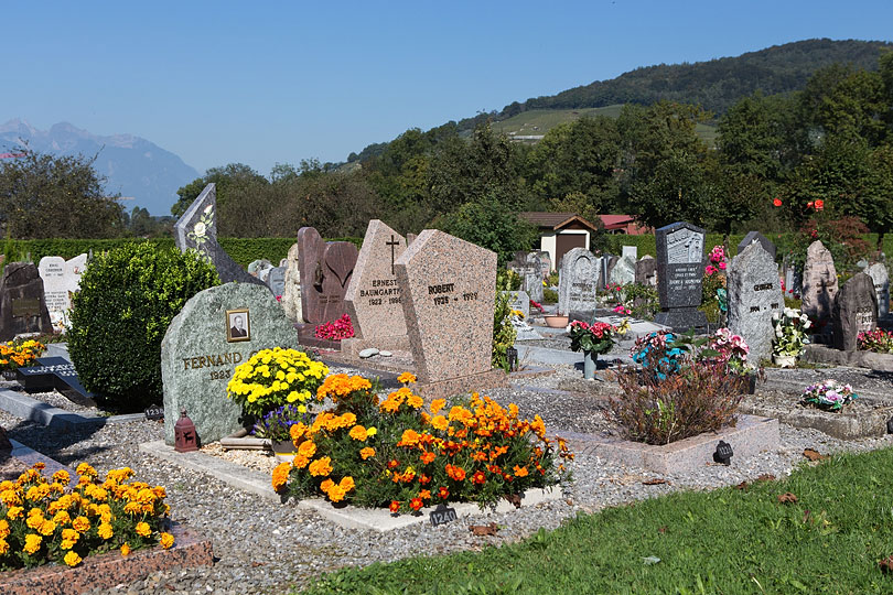 la cimetière de Bex