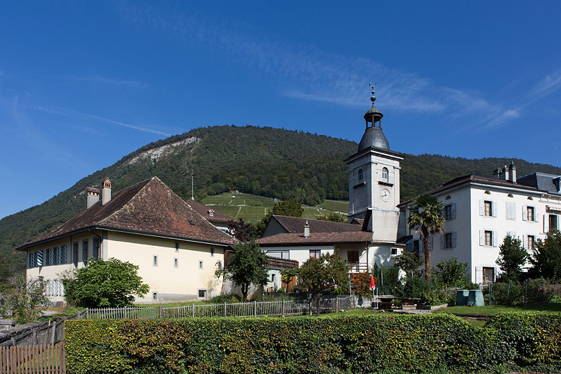 Cure et Temple à Ollon