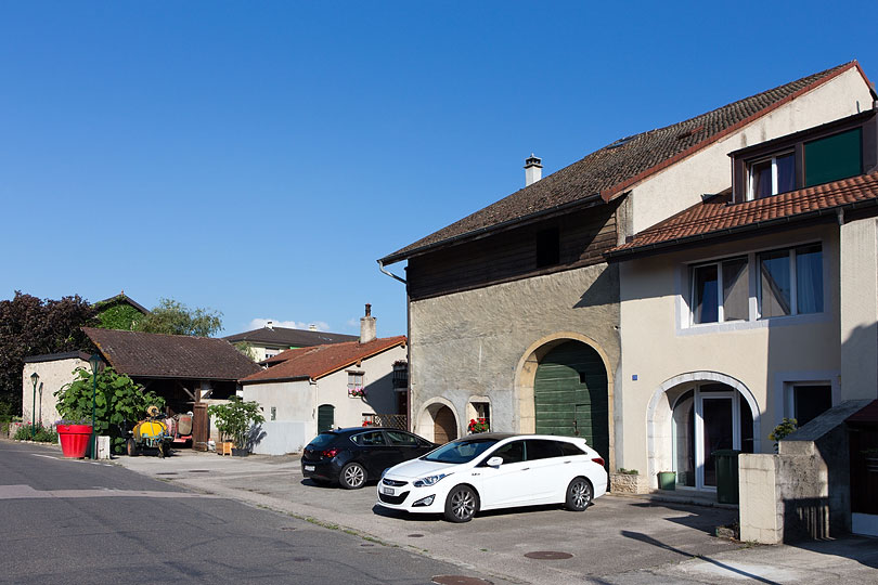 Rue du Borgeaud à Gland