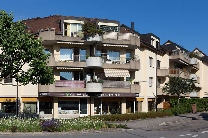 Rue du Borgeaud à Gland