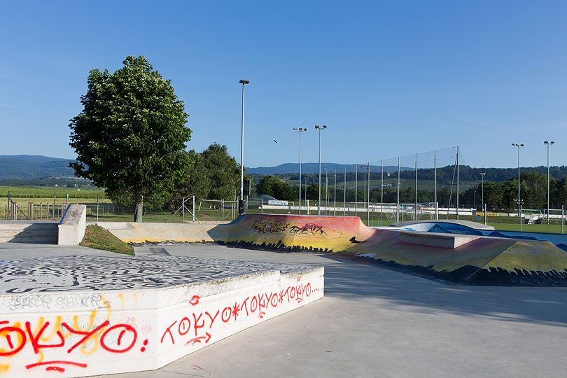 Place de skate à Gland