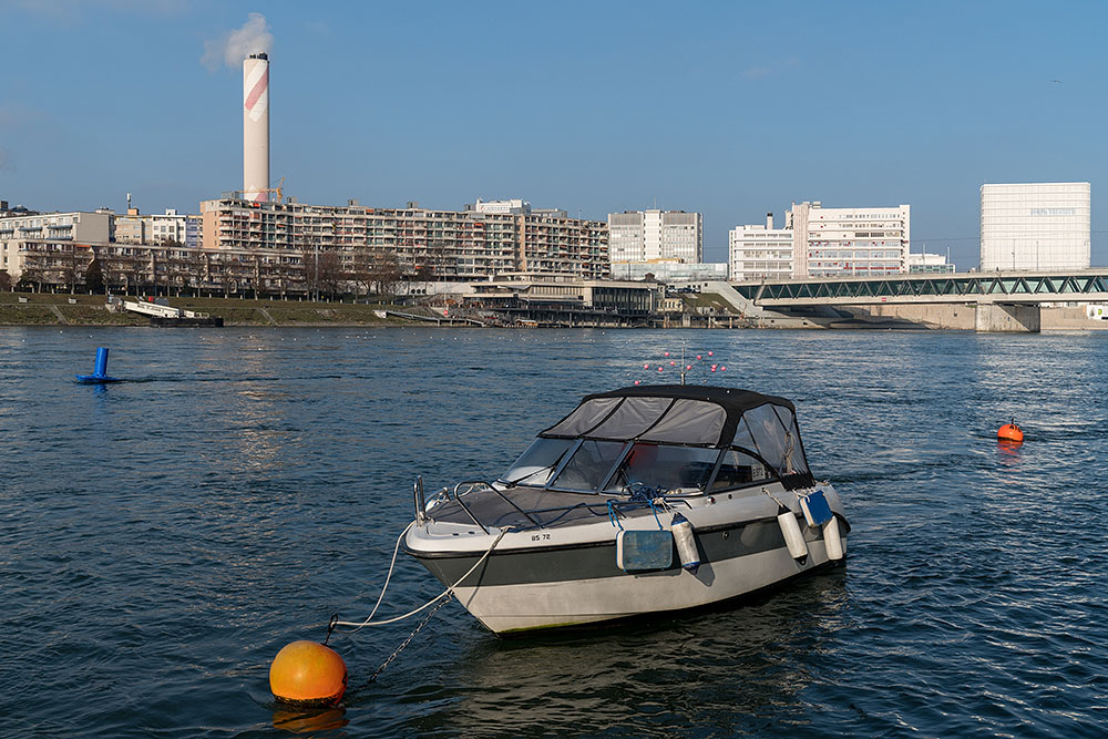 Rhein in Basel