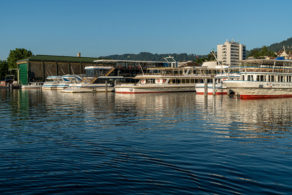 Zürichsee Schifffahrt Hafen