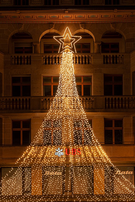 Adventsbeleuchtung in Basel
